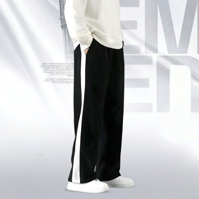 PREMIUM COTTON BAGGY TROUSER-[BAGGY BLACK]
