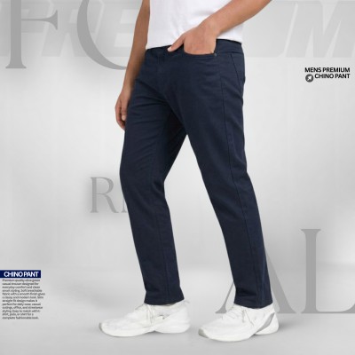 Mens Premium Chino Pant-Dark Navy Blue