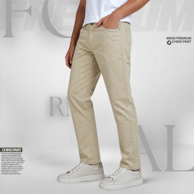 Mens Premium Chino Pant-Cream