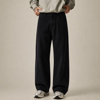 4 POCKET DENIM JEANS-[PREMIUM BLACK]